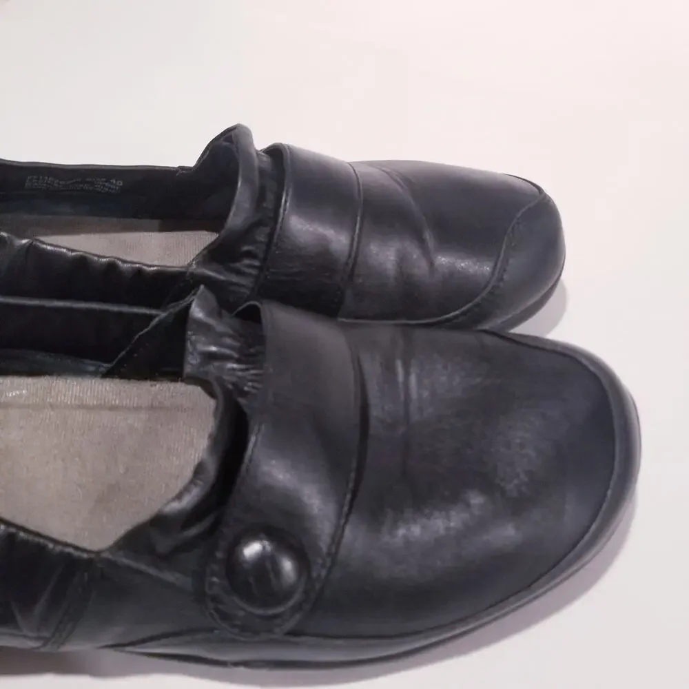 Dansko black leather